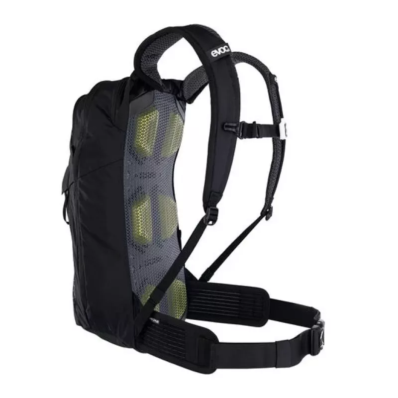 Kuprinė dviračiams EVOC Stage Black Nylon 12L su 2L hidratacijos sistema