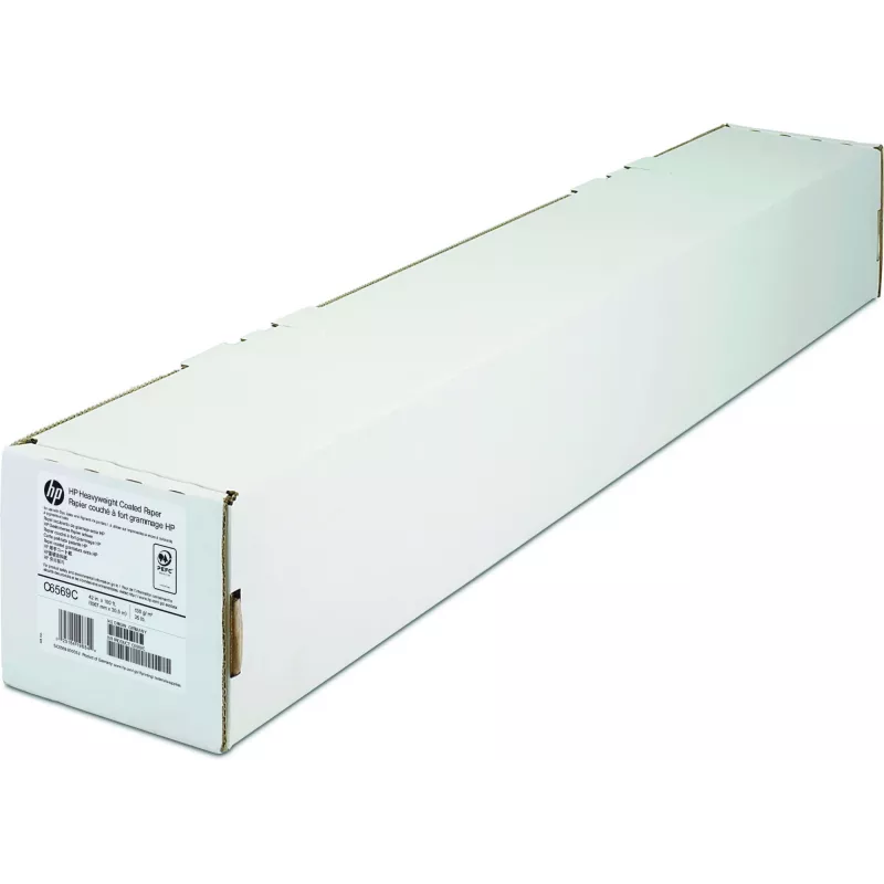 HP popierius dengtas sunkus 42 colių x 30,5 m 130 g/m² DJ3000 500 5000 5500 700 800 serijai