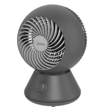 Stalinis ventiliatorius Midea MFT302R0BPK – 3 greičiai, siūbavimas, tamsiai pilkas