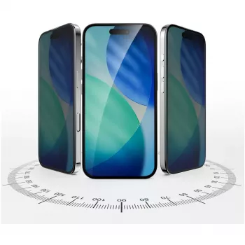 4smarts Second Glass Privacy apsauginis stiklas Apple iPhone 17 Grūdintas stiklas