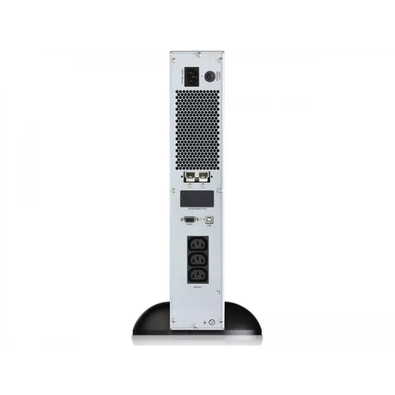 PowerWalker VFI 1000CRM LCD nepertraukiamo maitinimo šaltinis (UPS) Dvigubo keitimo (Online) 1 kVA 800 W 3 AC išėjimo lizdai