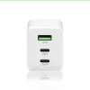 Maitinimo blokas everActive SQ-655Q 65W, 1×USB-A + 2×USB-C greitas įkrovimas