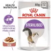 ROYAL CANIN FHN Sterilised padaže - šlapias ėdalas suaugusioms katėms - 12x85g