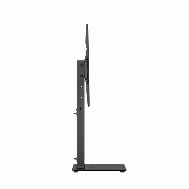 Grindinis TV stovas GEMBIRD TVS-D75S-01 37–75 coliams, plieninis, reguliuojamas aukštis ir pasvirimas, VESA 75x75–600x400, 40 kg