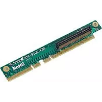 Supermicro RSC R1UU-E8R - Kortelė plėtimui (Riser Card) - skirta SuperServer 5015, 6015 (RSC-R1UU-E8R)