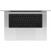 APPLE MacBook Pro Z1FP 41,05 cm (16,2 colio) M4 Pro 14 branduolių CPU / 20 branduolių GPU / 16 branduolių NE 24 GB 1 TB SSD 140 W USB-C DE sidabrinis