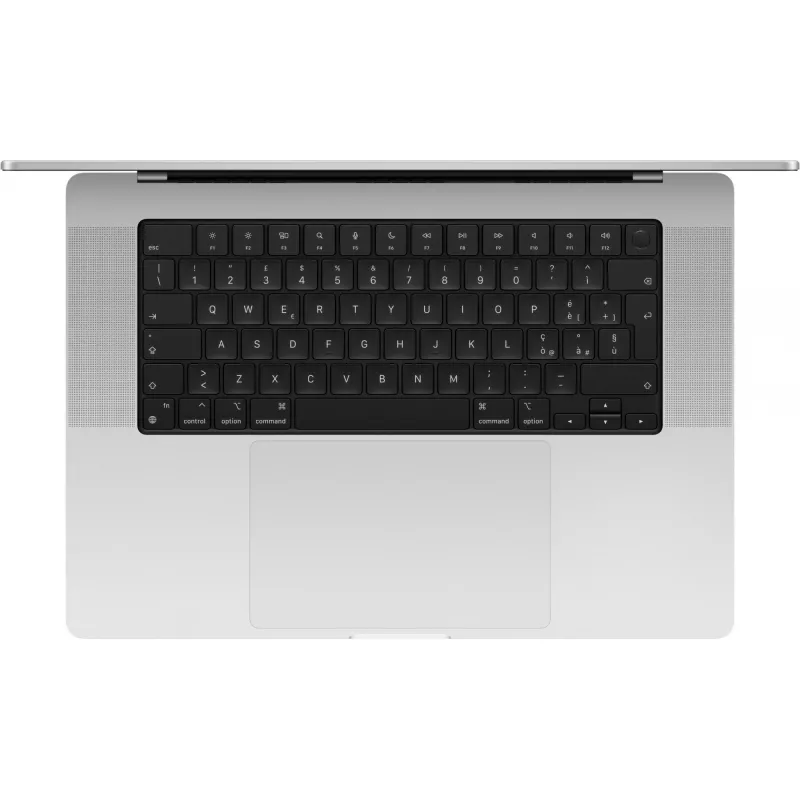APPLE MacBook Pro Z1FP 41,05 cm (16,2 colio) M4 Pro 14 branduolių CPU / 20 branduolių GPU / 16 branduolių NE 24 GB 1 TB SSD 140 W USB-C DE sidabrinis