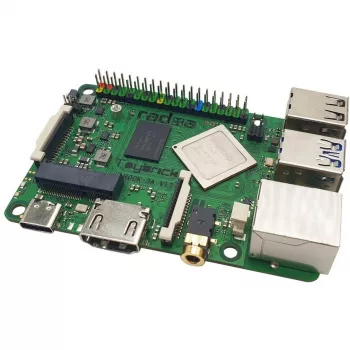 Vienos plokštės kompiuteris ALLNET Radxa Rock 3A 8GB RK3568 Keturių branduolių Cortex-A55 2GHz