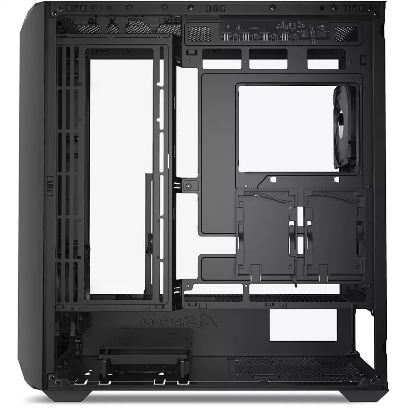 Sharkoon AK3 RGB Midi Tower Juoda