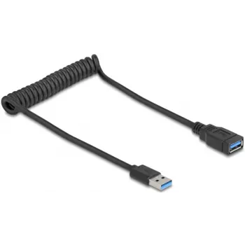 USB laidas DeLOCK 90367 0.6 m USB A juodas
