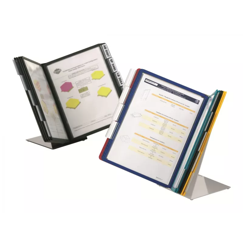 Dokumentų demonstravimo karuselė Desk Portrait A4 Durable VARIO