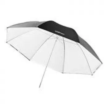 Walimex 2in1 Reflex & Translucent Umbrella balta 84cm