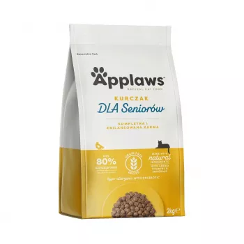 Sausas kačių ėdalas Applaws Senior Chicken – be grūdų / be glitimo 2 kg, 36,5% baltymų, senjorams