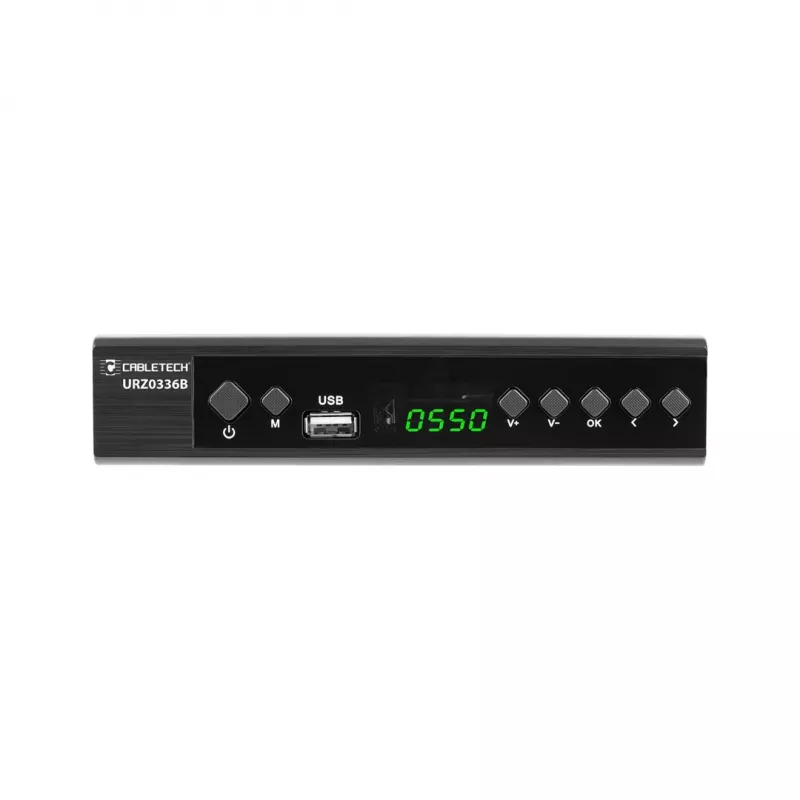 Cabletech URZ0336C DVB-T2 imtuvas / dekoderis, H.265 HEVC