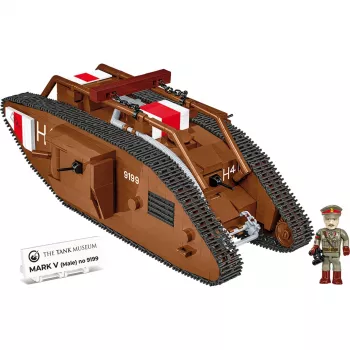 Konstrukcinis rinkinys Cobi Building Blocks Mark V Male NO 9199 — 844 dalių