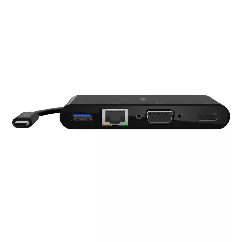 Belkin AVC005BTBK USB 3.2 Gen 1 (3.1 Gen 1) Type-C sąsajų šakotuvas, juodas