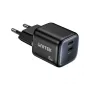 Unitek sieninis įkroviklis 2x GaN 45W – 2× USB‑C PD 3.0 ir QC greitasis įkrovimas