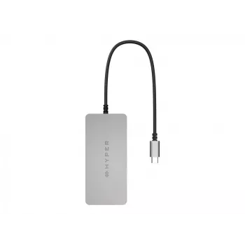 HYPER HDMB2 sąsajų šakotuvas USB 3.2 Gen 1 (3.1 Gen 1) Type-C 5000 Mbit/s Nerūdijantis plienas