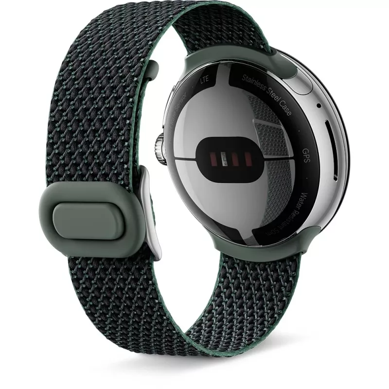 Google - Laikrodžio dirželis išmaniesiems laikrodžiams - 137-203 mm - Dramblio kaulo spalvos - skirtas Google Pixel Watch (GA03270-WW)