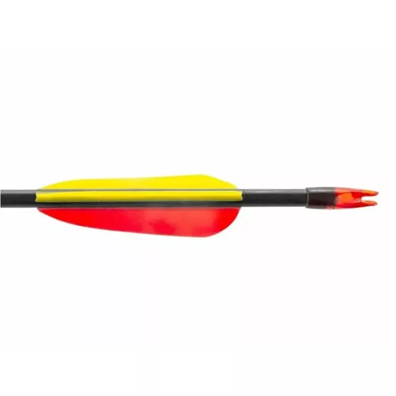 Strėlių rinkinys POE LANG D-055-B3 – stiklo pluošto strėlės, 710 mm, juodos, 5 vnt.