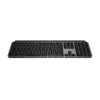 Logitech MX Keys S for Mac belaidė klaviatūra Office RF Wireless + Bluetooth QWERTZ vokiška Aliuminis Baltas