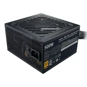 Cooler Master MPW-5001-ACAAG-NL GOLD bulk, ATX, 500 W, 80 PLUS GOLD, 120 mm, HDB, juoda