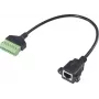 Renkforce RJ45 tinklo adapterio kabelis [1x RJ45 lizdas 8p8c – 1x gnybtinis jungimas] 30 cm (RF-6443976)