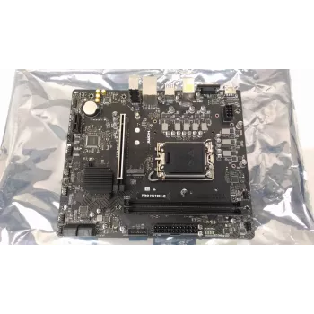 Motininė plokštė MSI PRO H610M-E, Intel H610 mikroschemų rinkinys, LGA1700 lizdas, Micro ATX