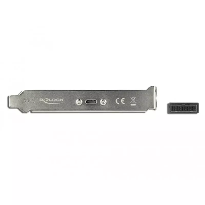 Lizdinės plokštės laikiklis DeLOCK 89937 su 1 x USB Type-C prievadu