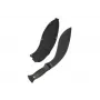 Machete Mil-Tec kukri 15534000 – nerūdijančio plieno ašmenys 255 mm, bendras ilgis 375 mm, ABS rankena, su dangteliu