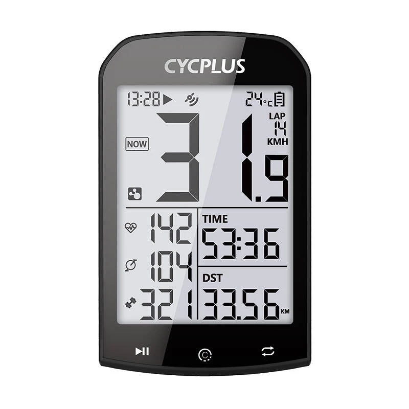 GPS dviračių kompiuteris Cycplus M1, 2,9 colio ekranas, Bluetooth
