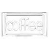 Neon LED ženklas ActiveJet AJE-NEON COFFEE, daugiaspalvis, USB 5V, montuojamas ant paviršiaus, AS plastikinis rėmas