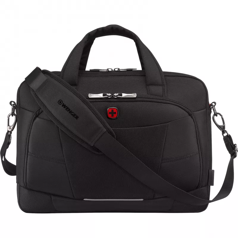Portfelis Wenger Altair, 14–16 colių (iki 40,6 cm) nešiojamam kompiuteriui – juoda