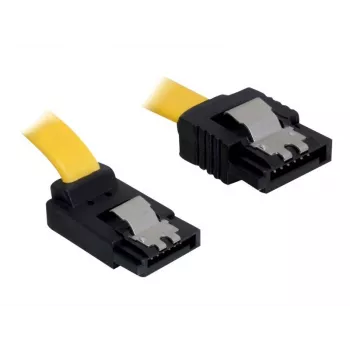 SATA kabelis DeLOCK 82472 0,3 m Geltonas