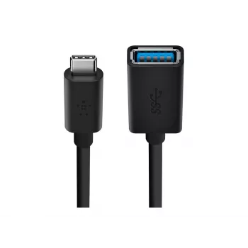 Belkin USB 3.0 laidas USB-C į USB-A 5GBit/s 1m Pilka (F2CU036BTBLK)
