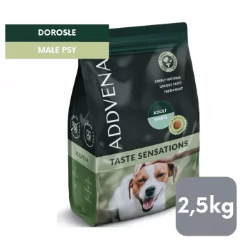 ADDVENA Taste Sensations Adult Small Turkey - sausas šunų maistas - 2,5 kg