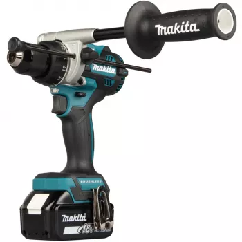 Belaidis gręžtuvas-suktuvas Makita DHP492Z 18 V, bešepetėlis variklis, 2 greičiai, griebtuvas 13 mm
