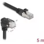 DeLOCK tinklo kabelis juodas 5 m Cat6 SF/UTP RJ-45