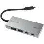 USB 3.1-C adapteris SILVERSTONE SST-EP09C – USB-C į USB-A jungtis, sidabrinė spalva