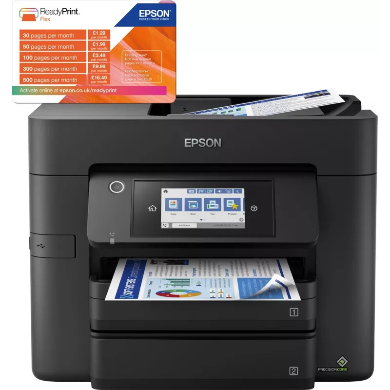 Epson WorkForce Pro WF-4830DTWF rašalinis daugiafunkcis įrenginys A4, 4800 x 2400 DPI, 36 ppm, Wi-Fi