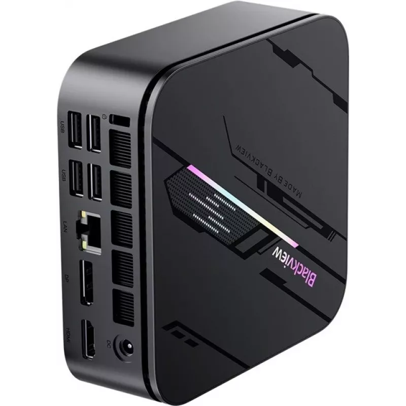 Mini kompiuteris Blackview MP100 Pro I5-12450H 16GB 512GB W11 PRO Juodas