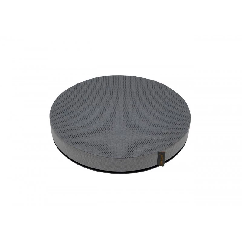 Sėdynės pagalvėlė MDH DRQE3M0BBXXXP – apvali putų pagalvėlė su aušinimo geliu, Ø 390 mm, aukštis 50 mm, pilka, maks. apkrova 120 kg