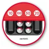Stalo žaidimas BRIO „Pinball“ (Ravensburger) – medinis pinbolas, 5 dalių, 522×339×117 mm