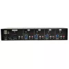 Eaton Tripp Lite 4 prievadų DisplayPort KVM jungiklis su garso kabeliais ir USB 3.0 SuperSpeed šakotuvu (B004-DPUA4-K)