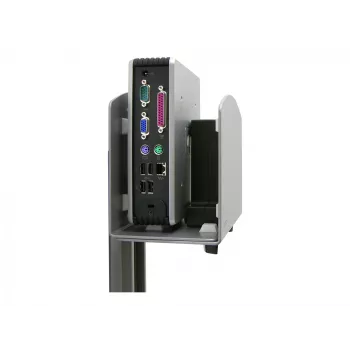 Ergotron vertikalus universalus CPU laikiklis – sisteminio bloko laikiklis – sidabrinis (97-468-202)