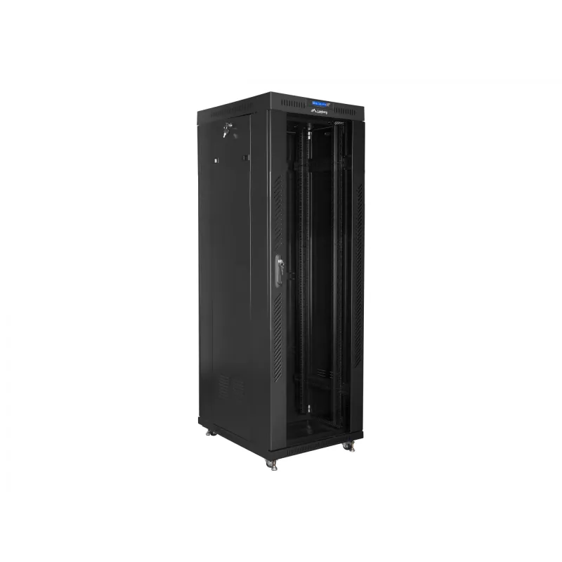 Laisvai pastatomas serverinis stovas Lanberg FF01-6837-12BL 37U 19 inch juodas