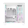 Gamemax INFINITY PRO WH ATX korpusas baltas