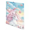 HERMA A4 aplankas su elastine juostele Happy Unicorns