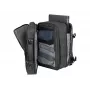 Kuprinė lauko NATEC NTO-2116 berėmė poliesterio juoda 330×240×440 mm su planšetinio kompiuterio skyriumi ir 10 kišenių