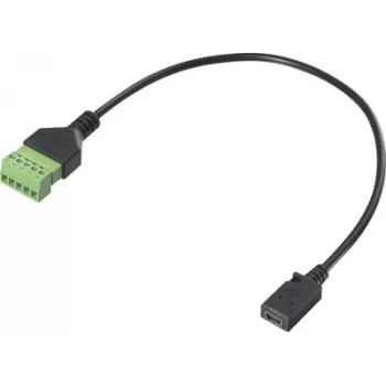 Renkforce USB 2.0 adapterio laidas [1x 2.0 lizdas Mini-B - 1x gnybtinis jungimas] RF-6443962 30 cm